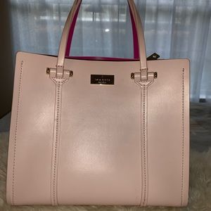 Kate Spade Pink Leather Arbour Hill Elodie Tote